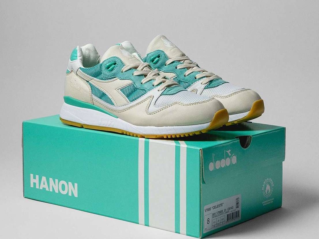 HANON x Diadoraの復刻シリーズ第1段
白/緑