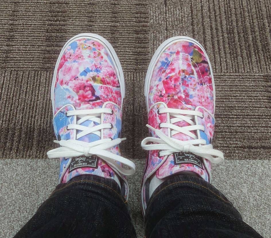 年に2～3日しか履く機会のないチェリーブロッサムです🌸
マ