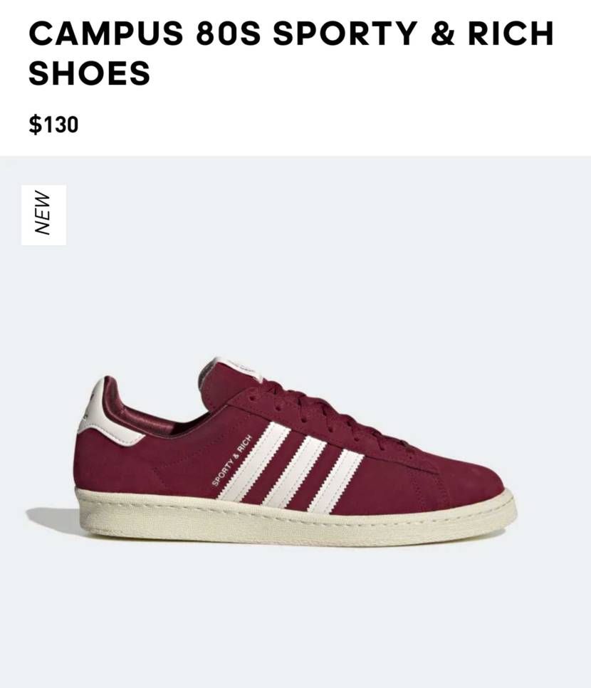 誰も興味ないと思いますがwUSでSporty&RichのCampusが🐿️?して