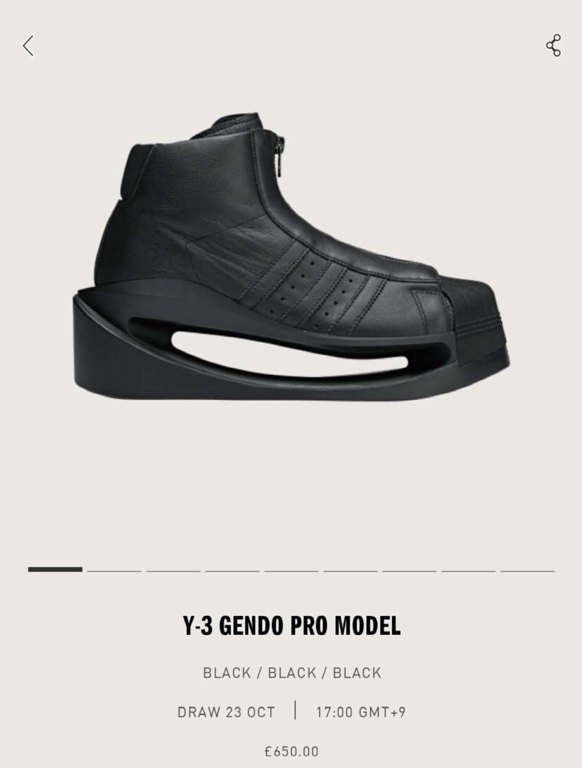 どなたか購入してレビューお願いします🥺✨笑
Y3公式はもう