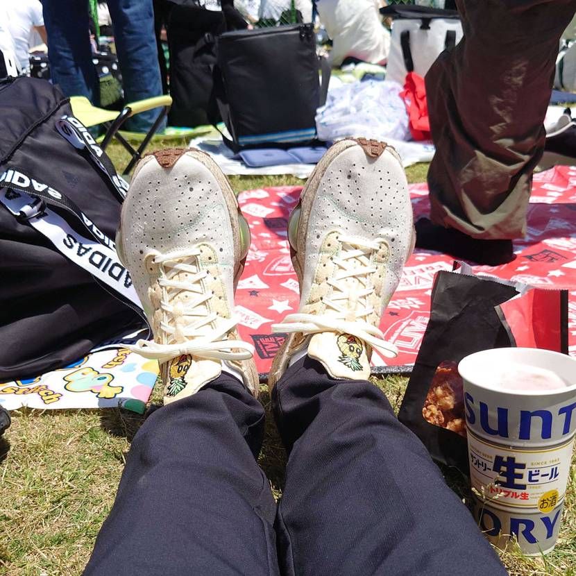 今日のコンビニ前です😊