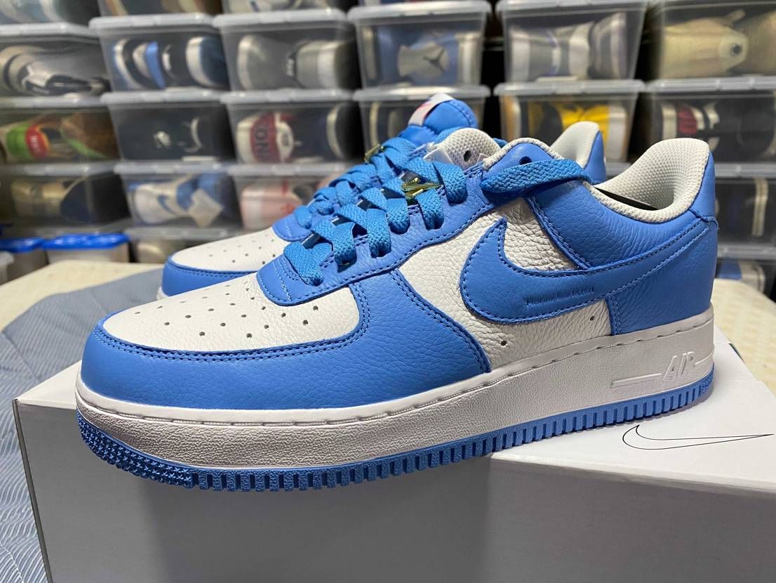 バイユー到着👍革の質感がAJ1high OG並み柔らかさでよい😁