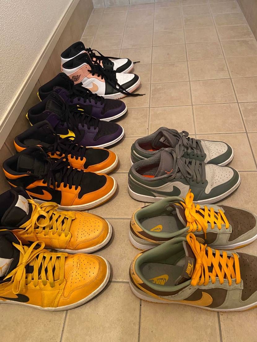 なんだかんだNIKEばっか履いてるわ😂