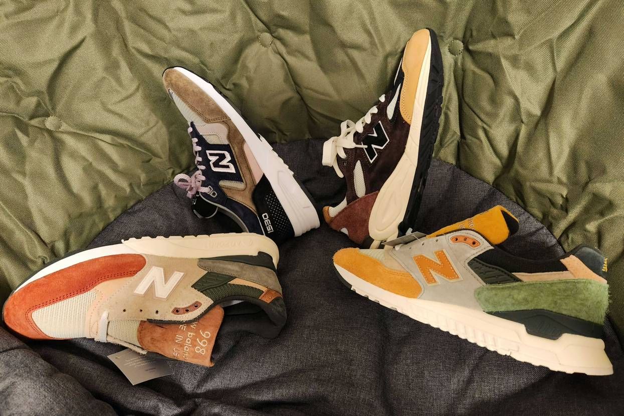 NB仕事が早くて今日届きました👟✨️
今年の秋に履く靴はもう決まりました