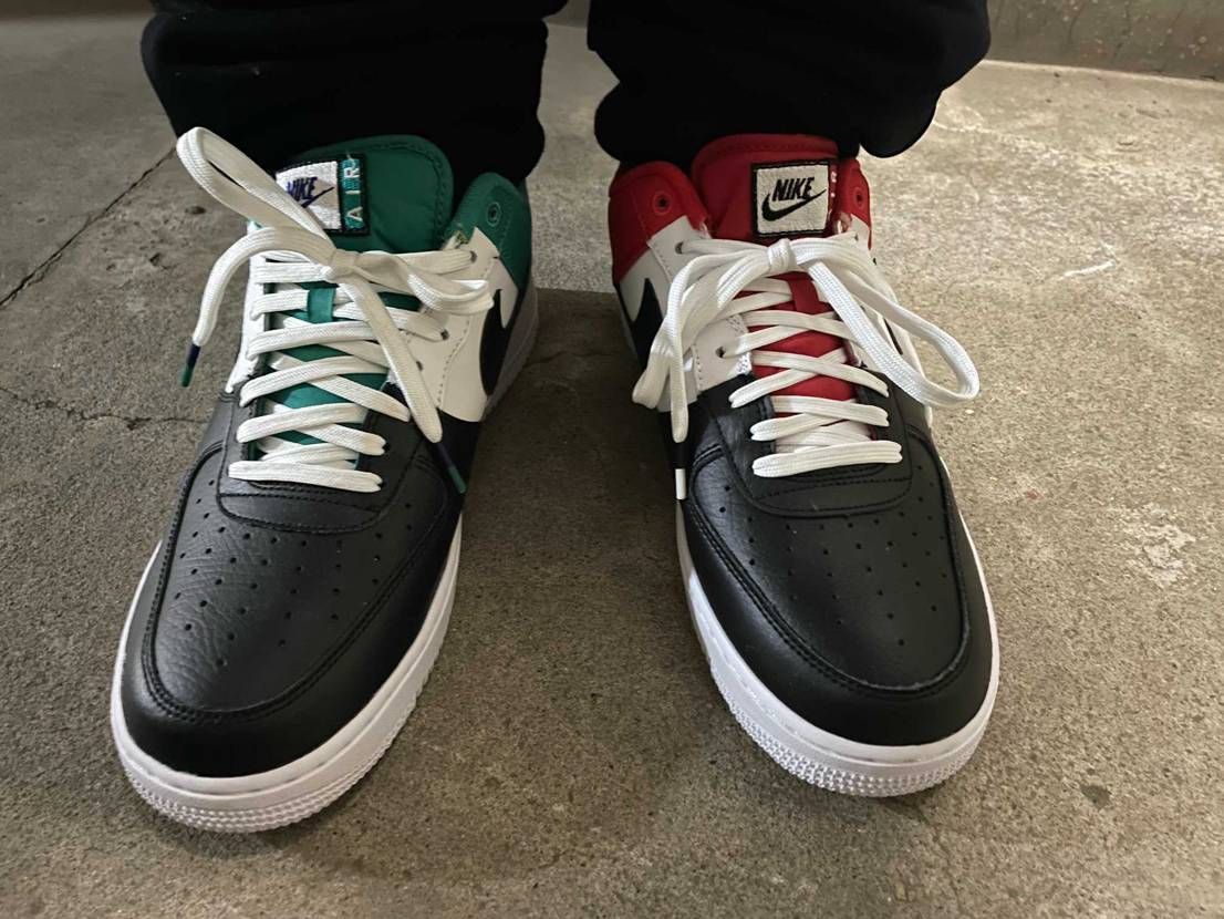 AF1 ’07 LV8 をクリスマスカラーでバカ履き🎄