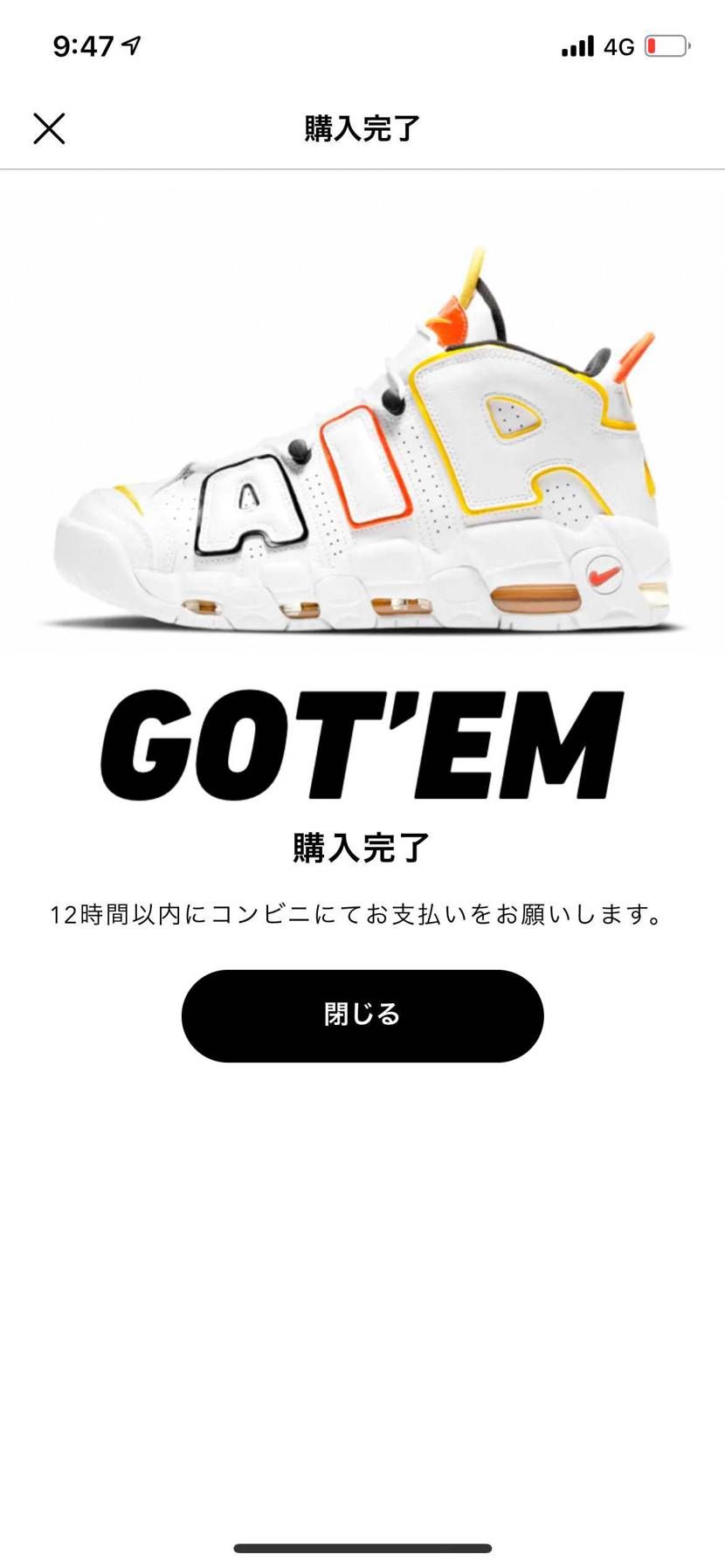 スニダン見てたらつい誘惑に負けてしまうんだよな…