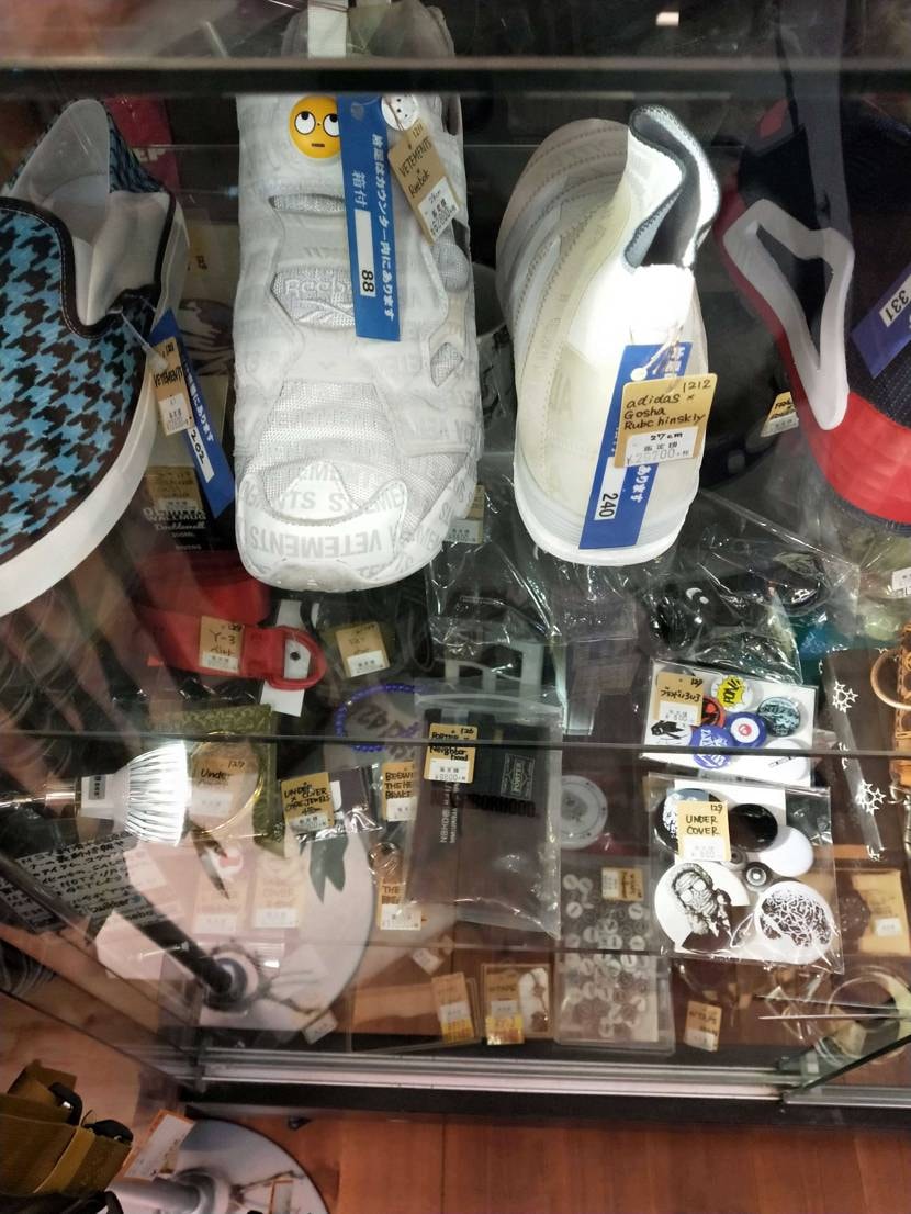 ヴェトモン×Reebokはやっぱりカッコいい〜
ついでに与田