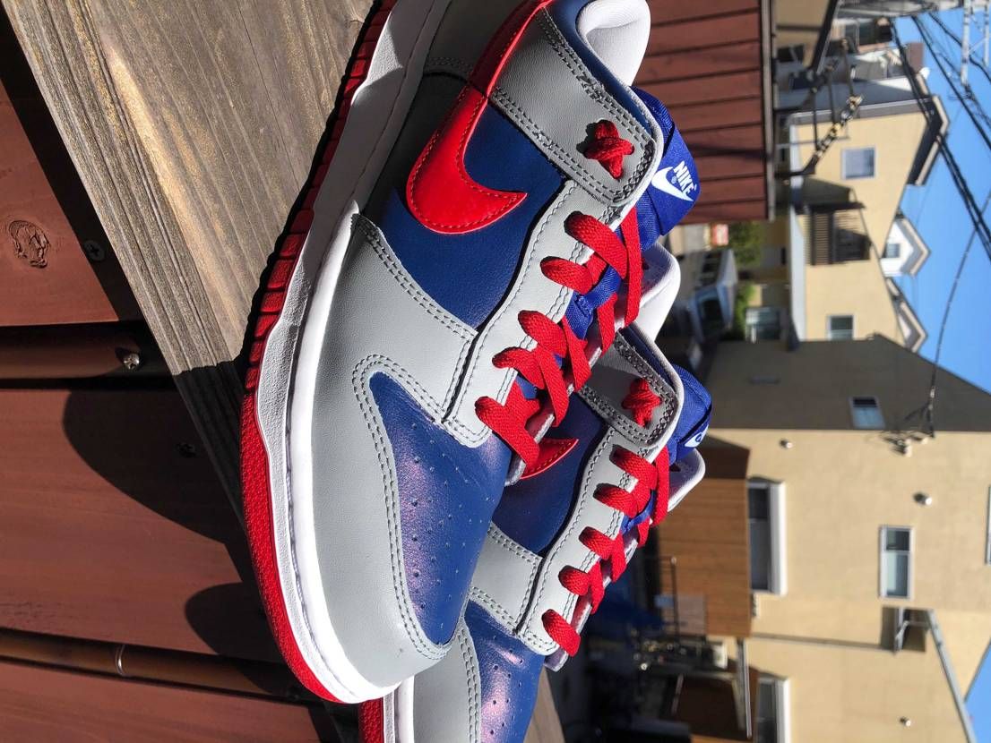 サンバ良き！
シューレースは赤にしました！