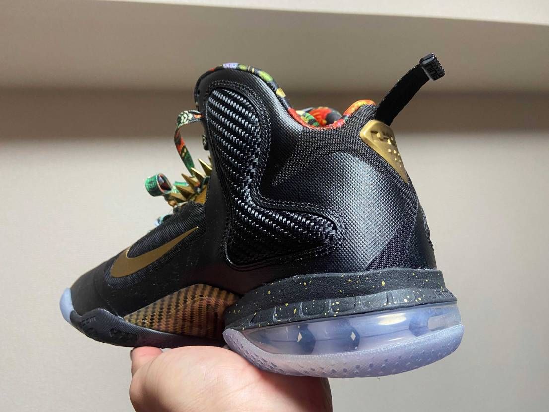 本日到着‼️初のLeBron9 MAX AIRが大きくてビッ