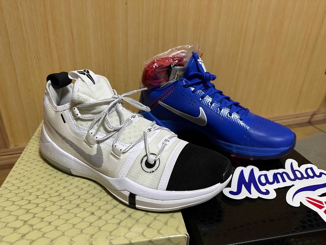 本日到着😆初Kobe5と久々のKobe AD