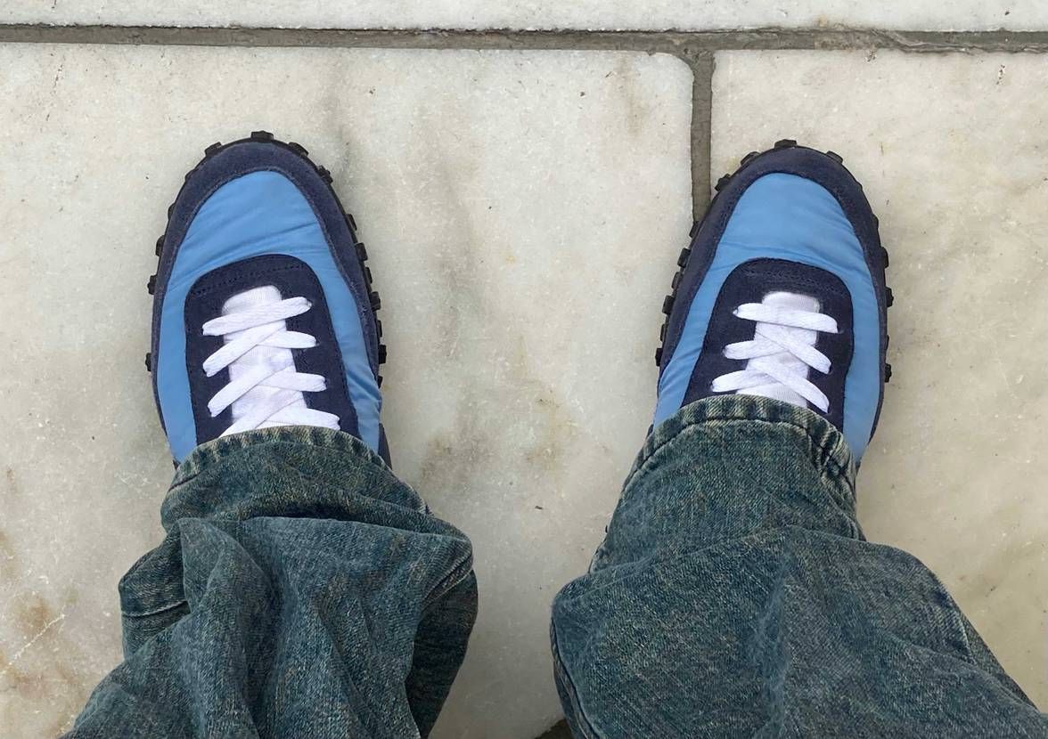 レトロランシュー🏃♂️nike waffle racer