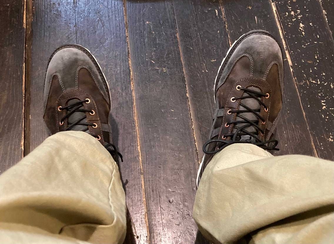 暖かくなると履けなくなるので…
onitsuka tiger rinkan b