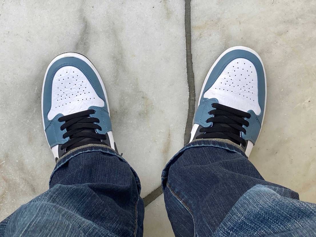 は〜😮‍💨キレイなブルーグレー😚ホントこのカラーブロック考え