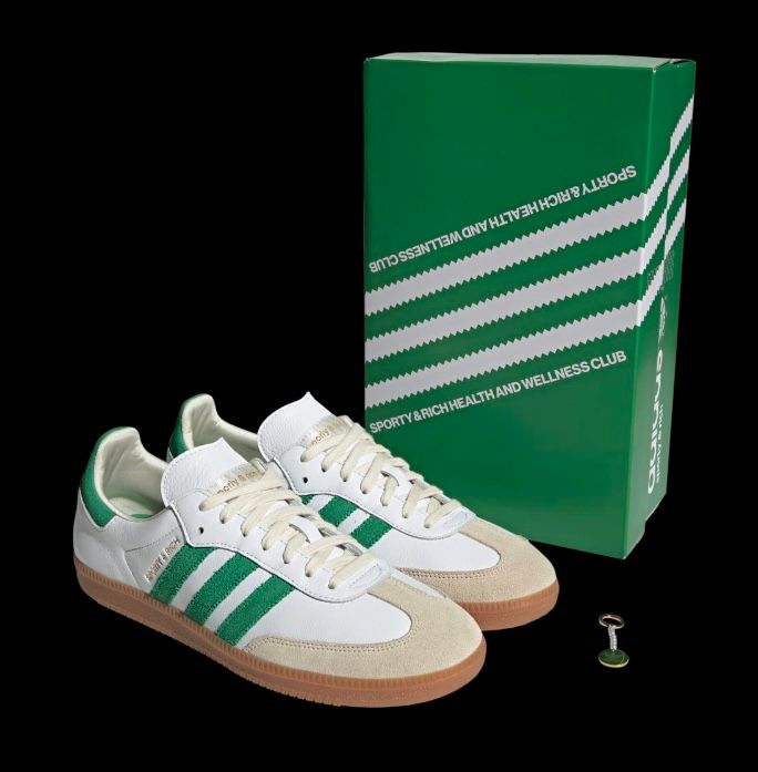 adidas x sporty&rich今日発売だったのでとりあえずsambaと