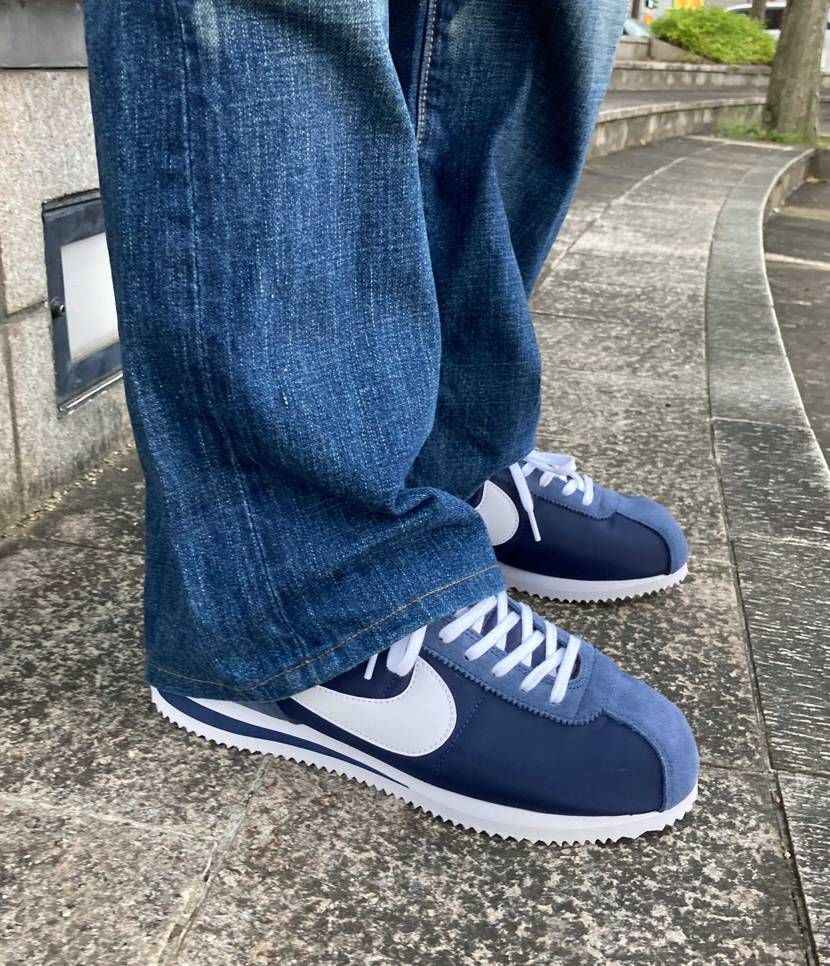 やっとナイロンコルテッツ届いたので速攻で紐替えて履いちゃう😊デュブレとか要らんか