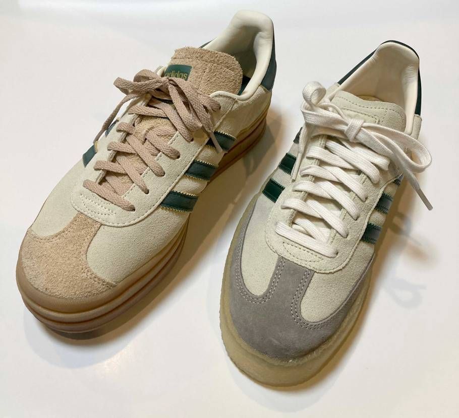 ウチにもやっとsamba kith clarks届きました😊