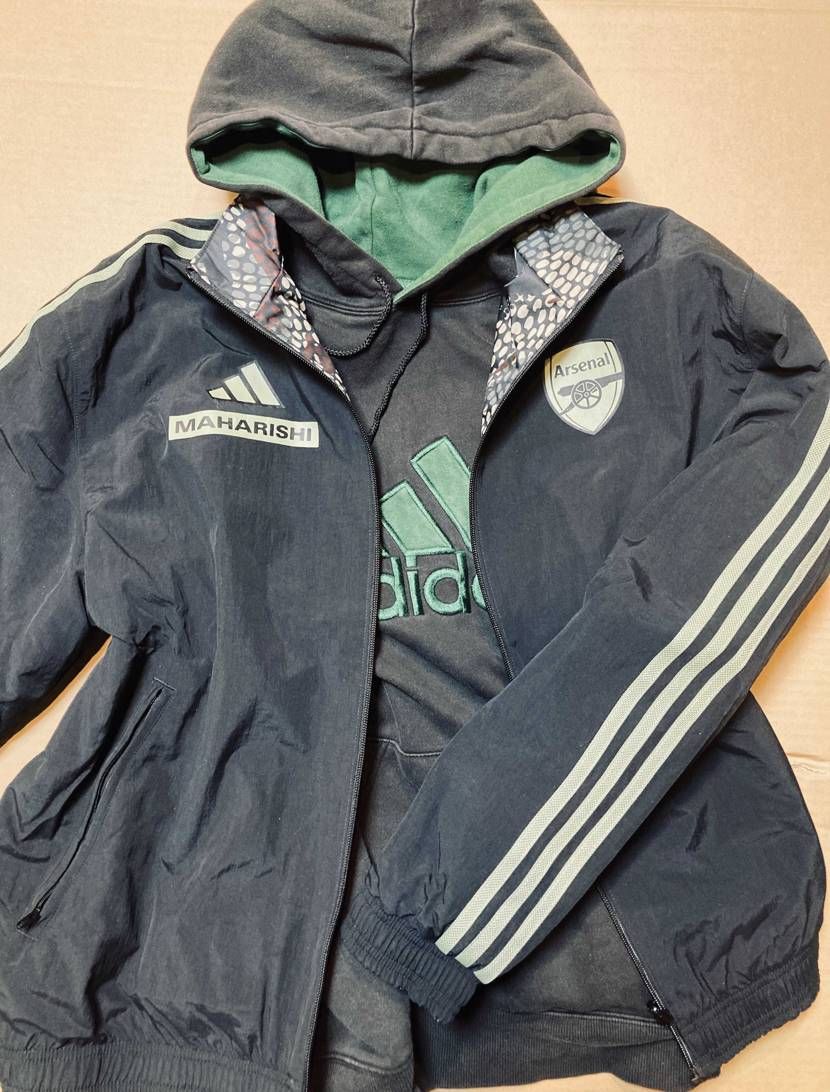 maharishiコラボ届いたので今日のコーデはこんな感じ😊