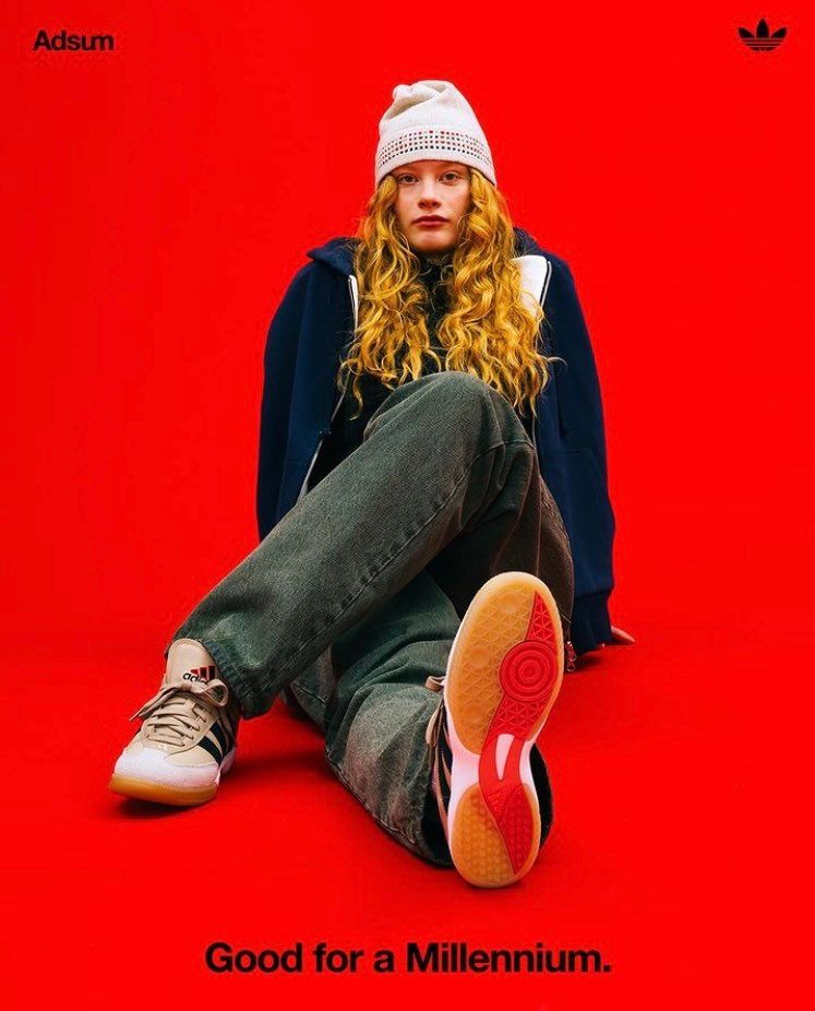 今日のスニーカー👟とミレニアムの続報😊
adsumのアート