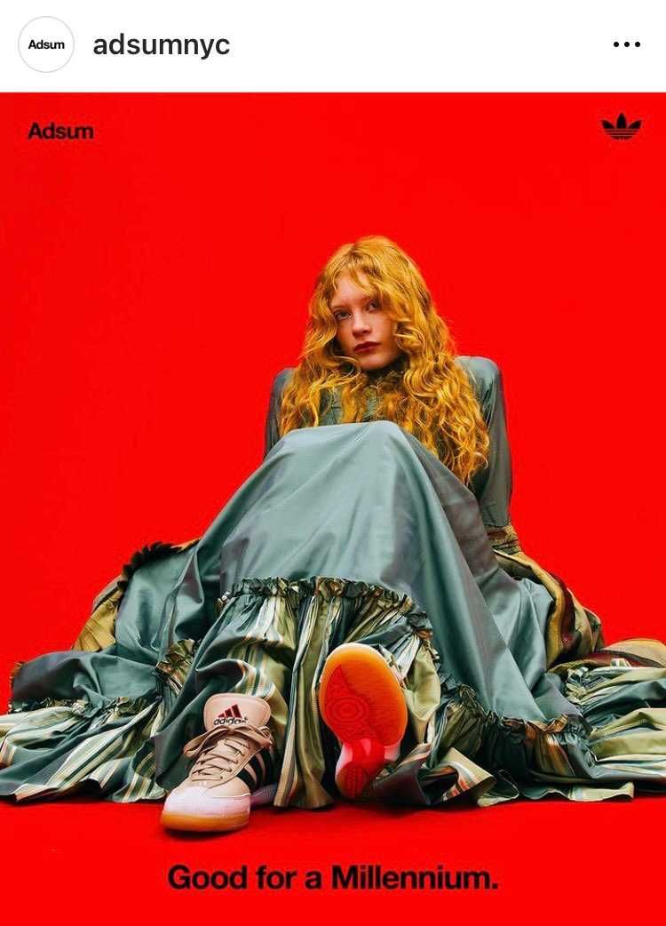 今日のスニーカー👟とミレニアムの続報😊
adsumのアート