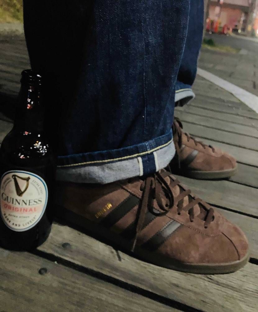 本日のビールコーデ()はGUINNESS🍺
アイルランドの超有名黒ビール✨
