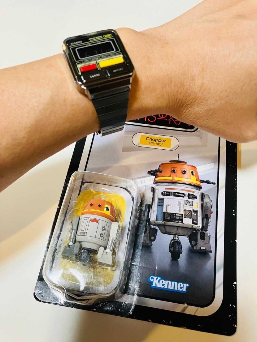 20年以上ぶりに腕時計買いました✨
casioのa120…チプカシにしては高い