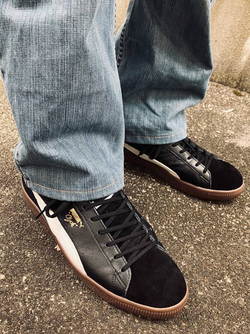 とある親切な人のおかげでpuma clyde mij gs手に入れる事が出来まし