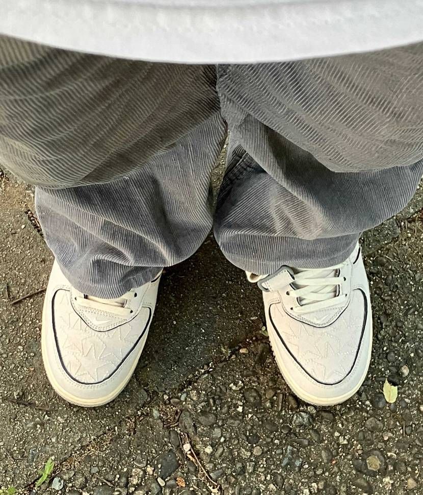 夏が来る前に古着屋さんで買ったlevi'sのコーデュロイパン