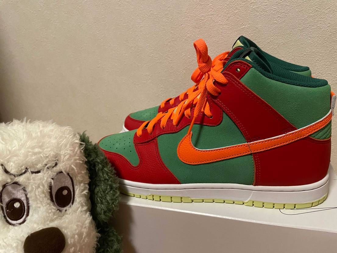 Dunk High By You 到着しました。
いないいないばぁ！　はるちゃ