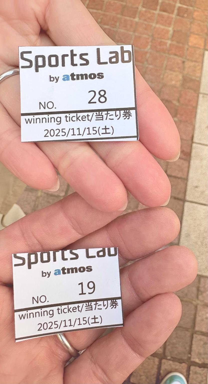 こんばんは😃
今朝は早起き出来たので現地並びへ🏃💨
そし