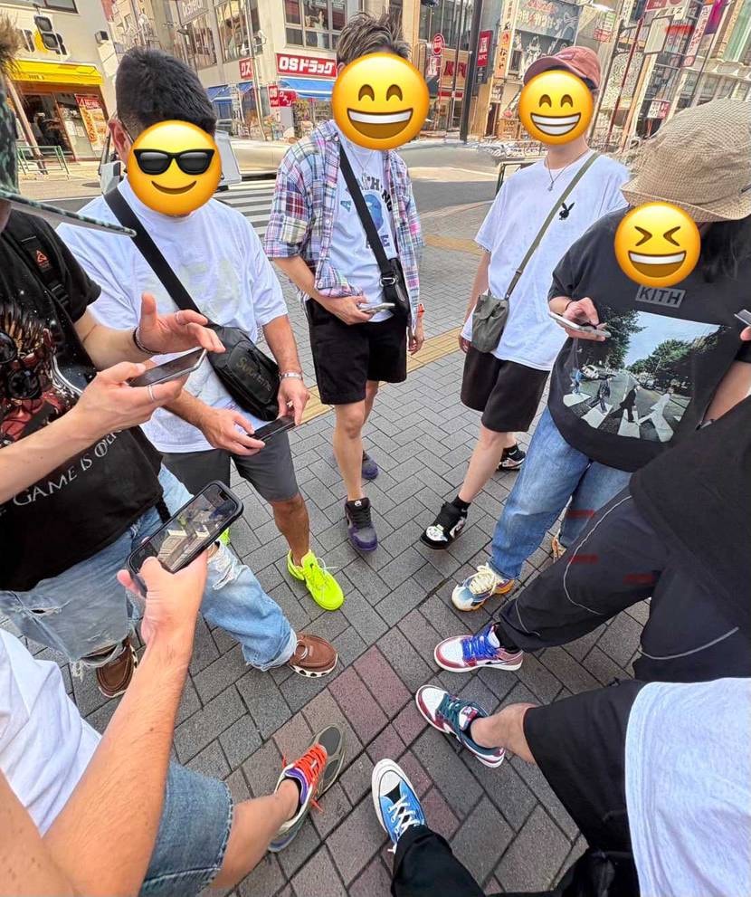 昨日は1年ぶりにスニーカー仲間と肉会でした🤗
そして、遠くから来てくれた方達に