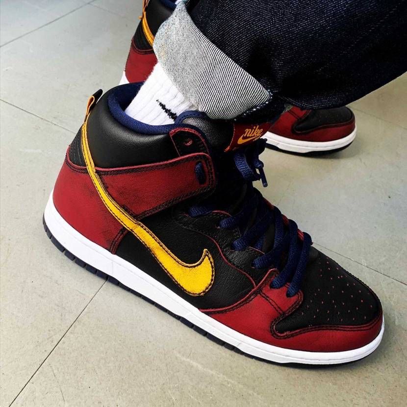 色が剥げる繋がりで。nike sb pro dunk hig
