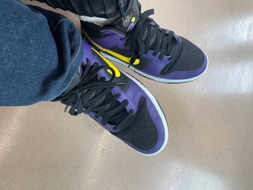 嫁とペアで履きました👟❗️
このスニーカー履きやすいもっと人気あってもい