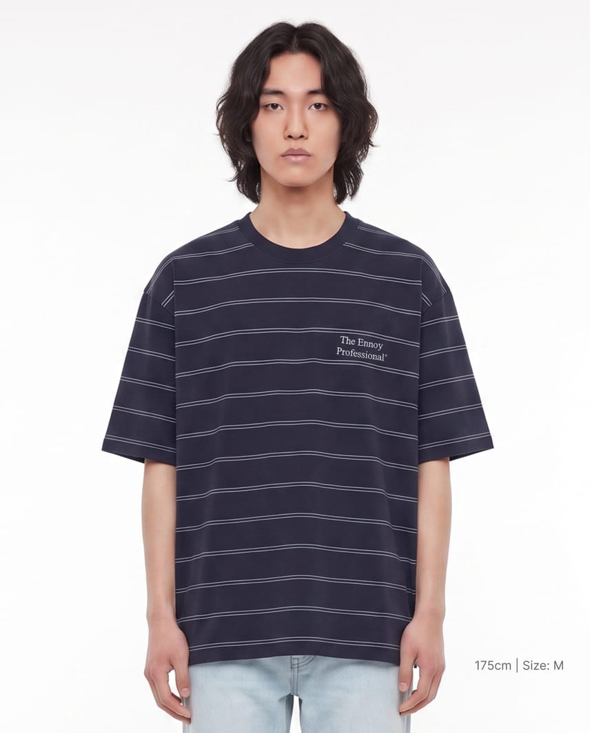 ENNOY Panel Border S/S T-Shirt ENNOY Panel Border S/S T-Shirt