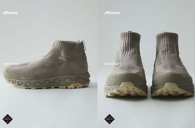4/25発売|nonnative × Mizuno Wave Mujin LS Mid GORE-TEX "Light Grey"|抽選/販売/定価情報