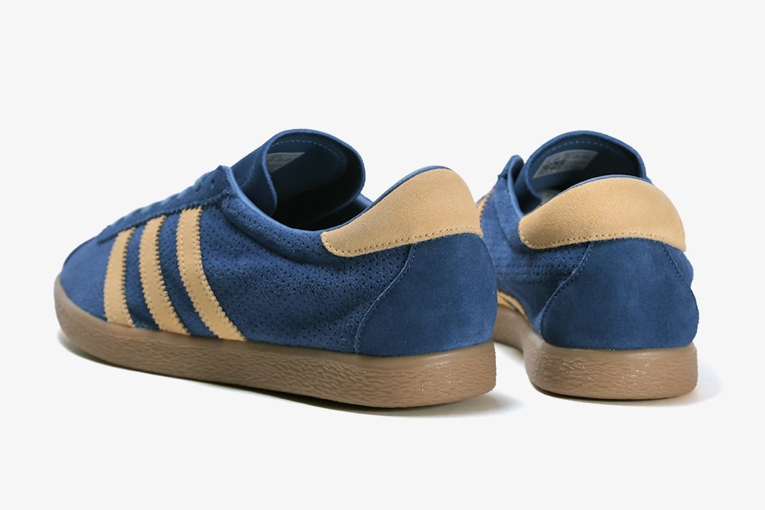 アディダス タバコ ダークマリン/アイスタンジェリン (国内 キックスラボ エクスクルーシブ) 後ろから