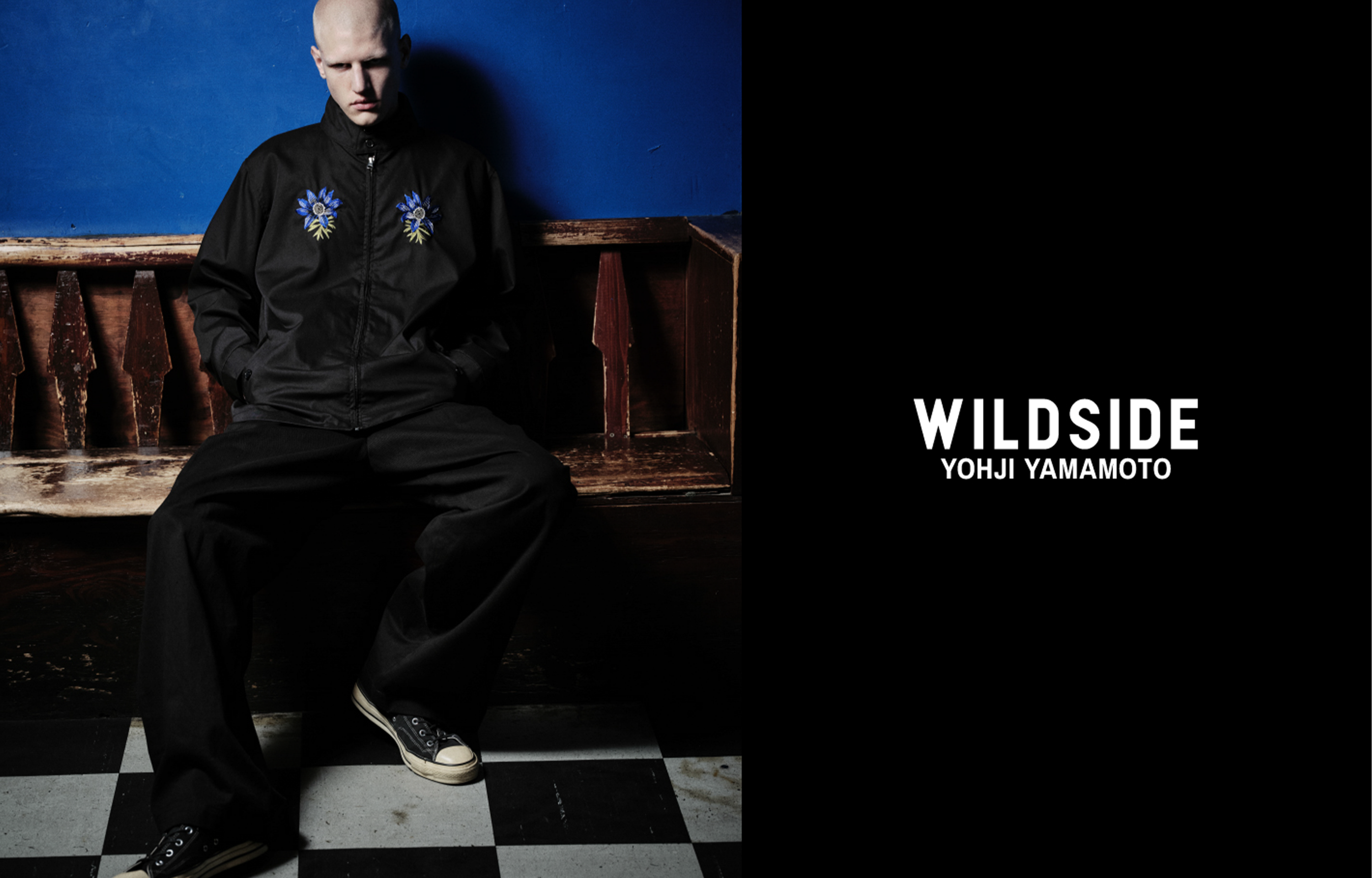WILDSIDE YOHJI YAMAMOTOの最新コレクションが6/6より登場。スウィングトップの繊細なアネモネ刺繍に注目