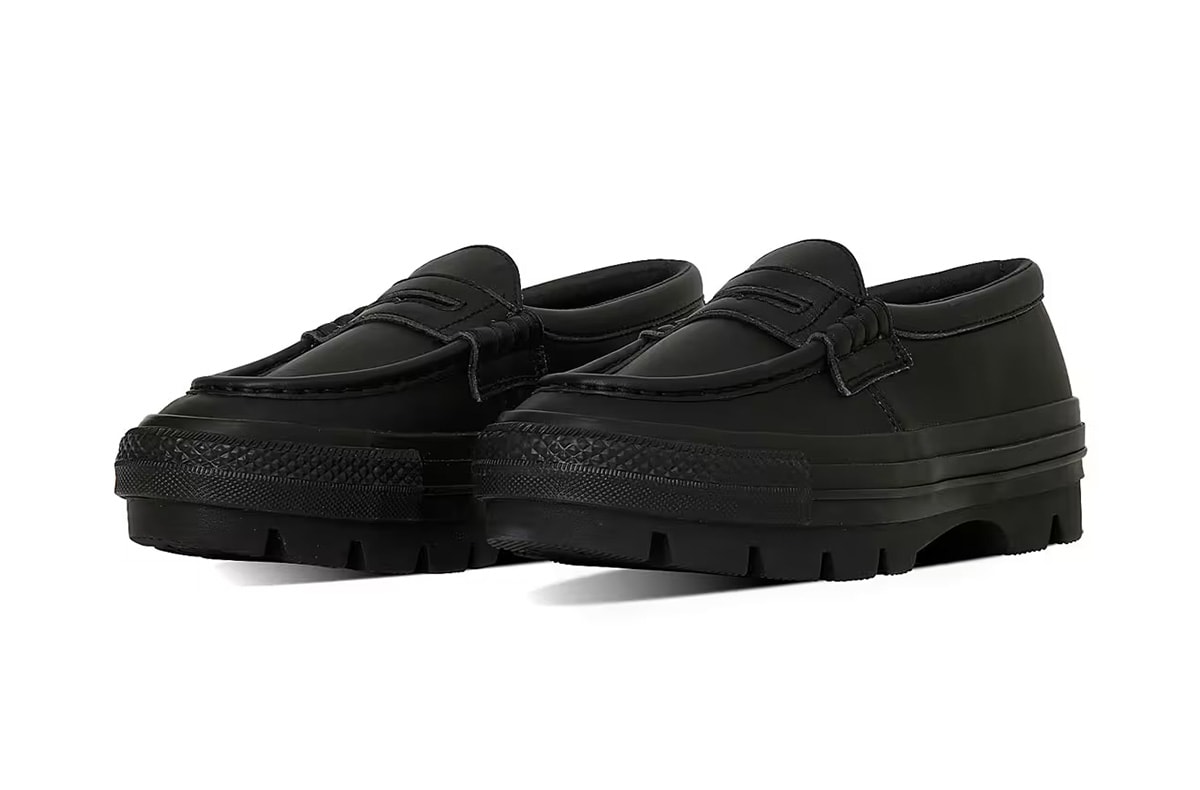 8/19発売|CONVERSE ALL STAR CHUNK LOAFER "Black Monochrome"|抽選/販売/定価情報