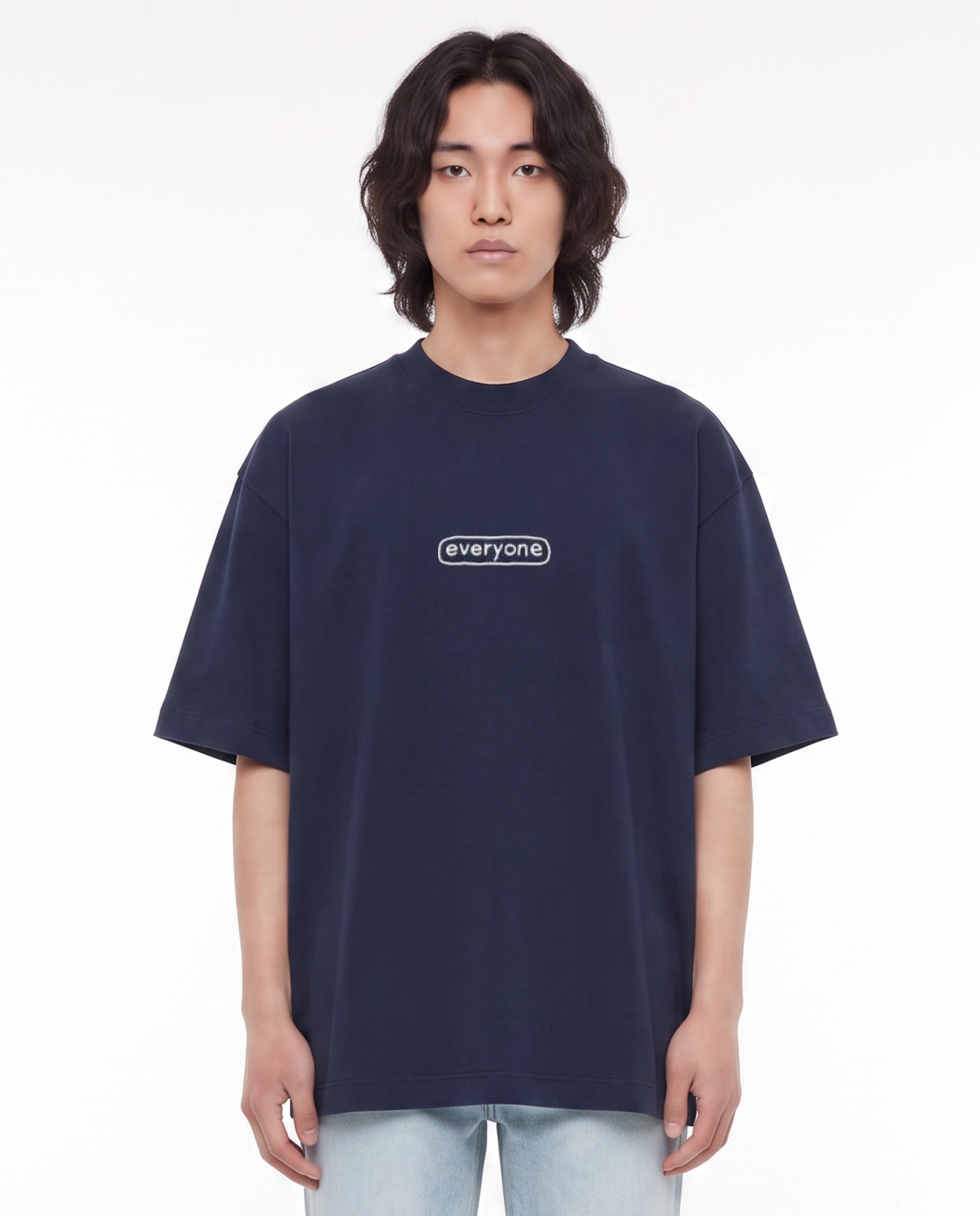 everyone j.30000 Sketchy Logo Short Sleeve Tee Shirt everyone j.30000 Sketchy Logo Short Sleeve Tee Shirt