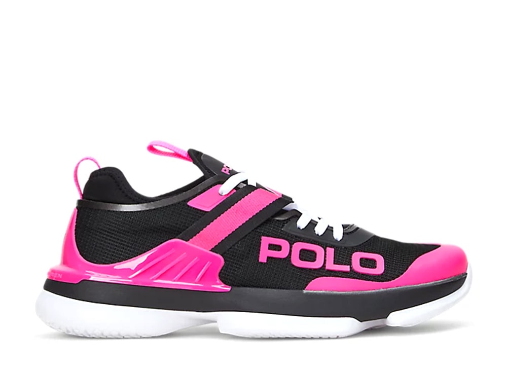 Polo Ralph Lauren Pink Pony Tech Court Pro Sneaker 