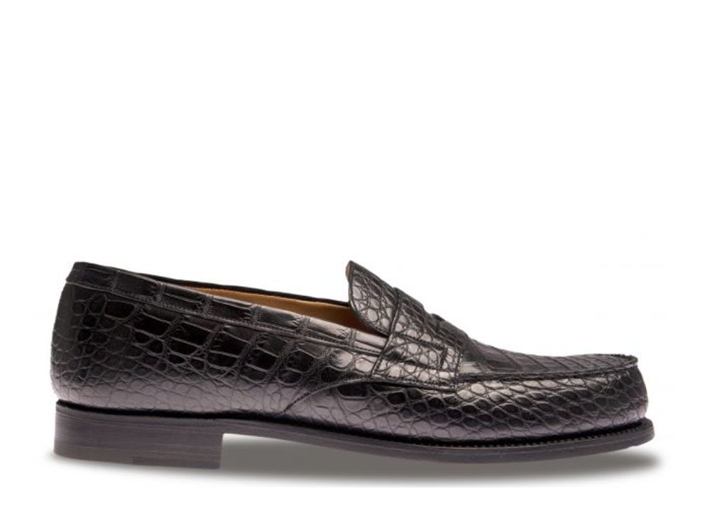 J.M.Weston Signature Loafer #180 D Alligator 