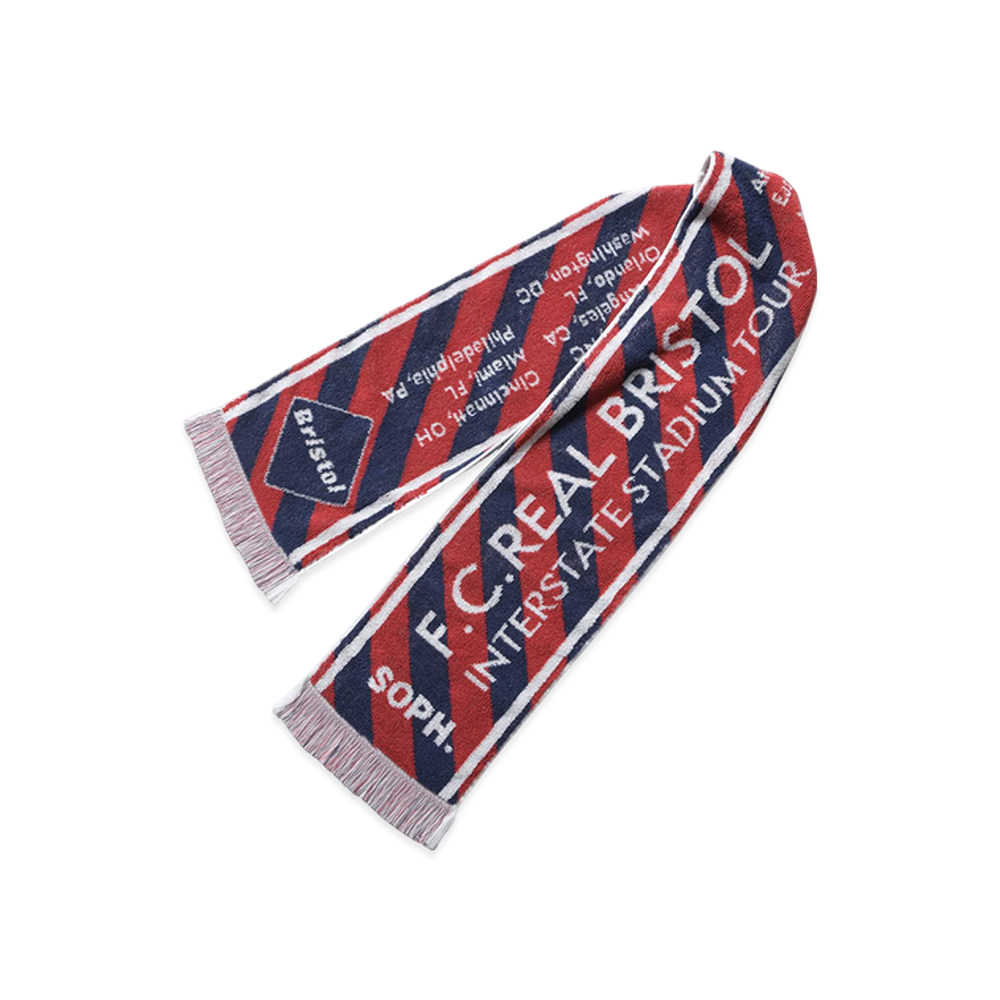 F.C.Real Bristol Interstate Stadium Tour Towel Muffler "Navy"