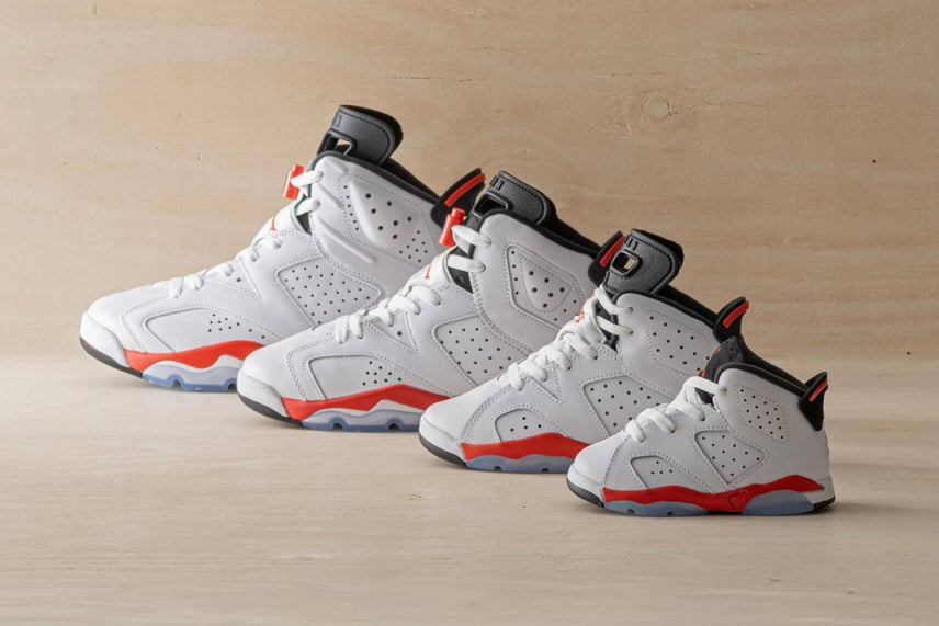 11/7発売|Nike Air Jordan 6 "White Infrared" (2026)|抽選/販売/定価情報