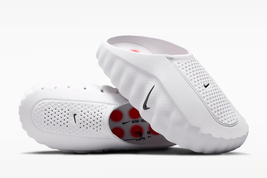5/10発売|Nike Mind 001 Mules "White and Speed Red" |抽選/販売/定価情報