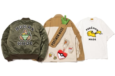 HUMAN MADE × Pokémonコレクション第2弾が5/23より発売!ピカチュウ、カモネギ、コイキングにフィーチャーした全15型のラインナップ