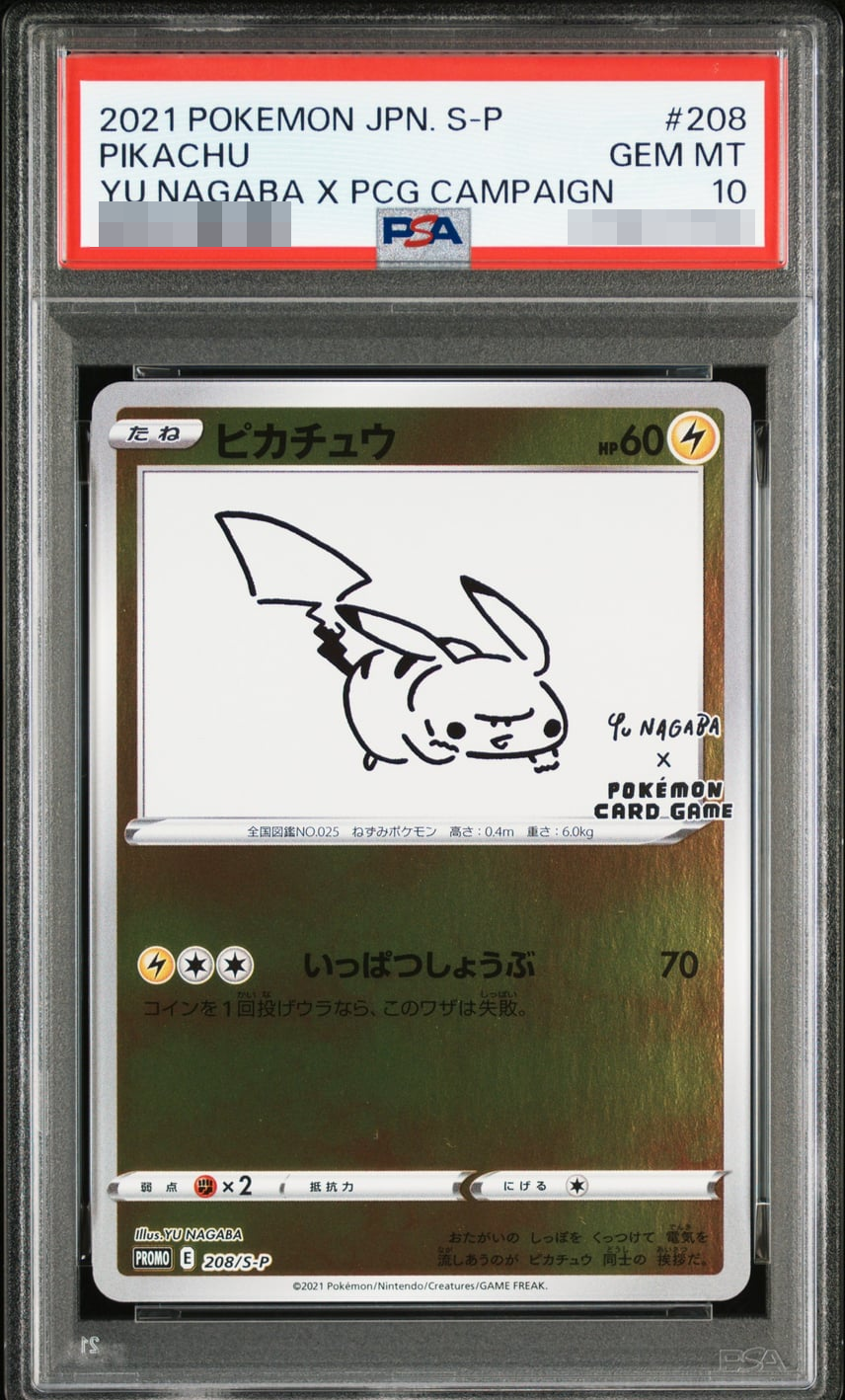 NAGABAピカチュウ [S-P 208]