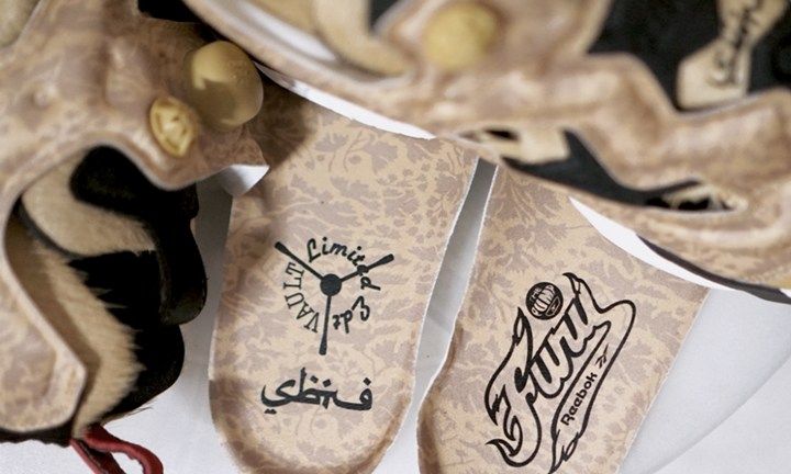 【リーボックスニーカー】リミテッドエディション × SBTG × リーボック クラシック インスタポンプ フューリー ウォールナット/ゴールデン ウィート/カフェ コレーズ 6枚目