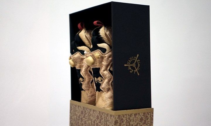 【リーボックスニーカー】リミテッドエディション × SBTG × リーボック クラシック インスタポンプ フューリー ウォールナット/ゴールデン ウィート/カフェ コレーズ 7枚目