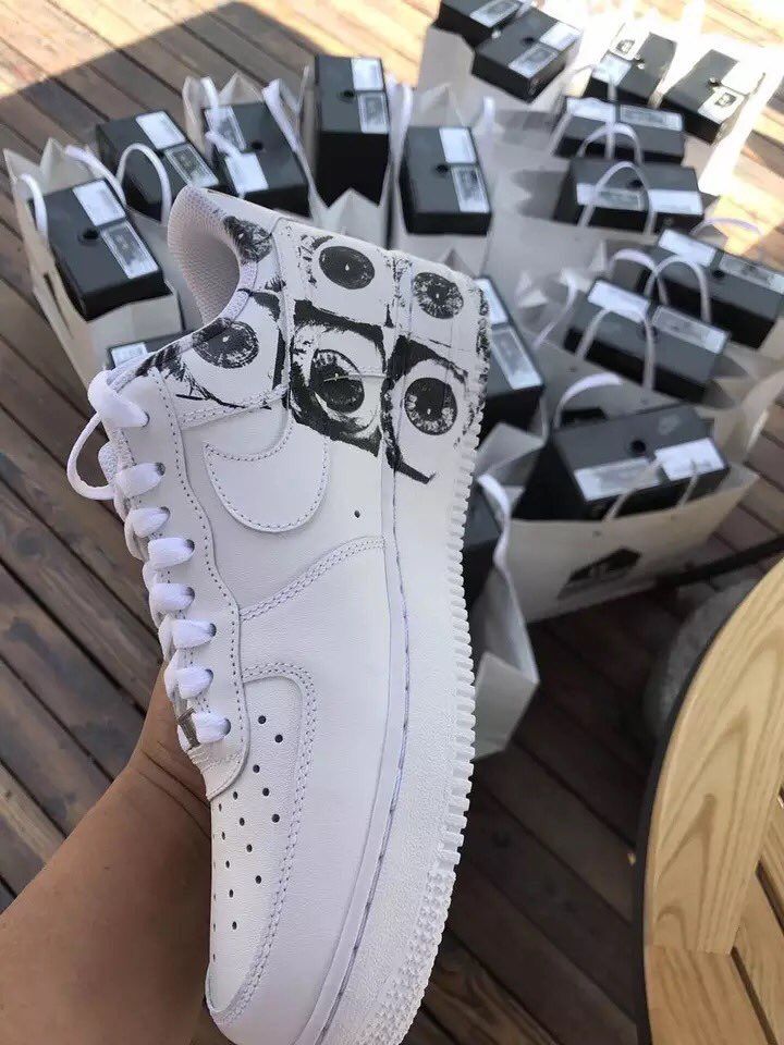 【スニダンで購入可】SUPREME ×COMME DES GARCON AIR FORCE 1 "WHITE" 3枚目