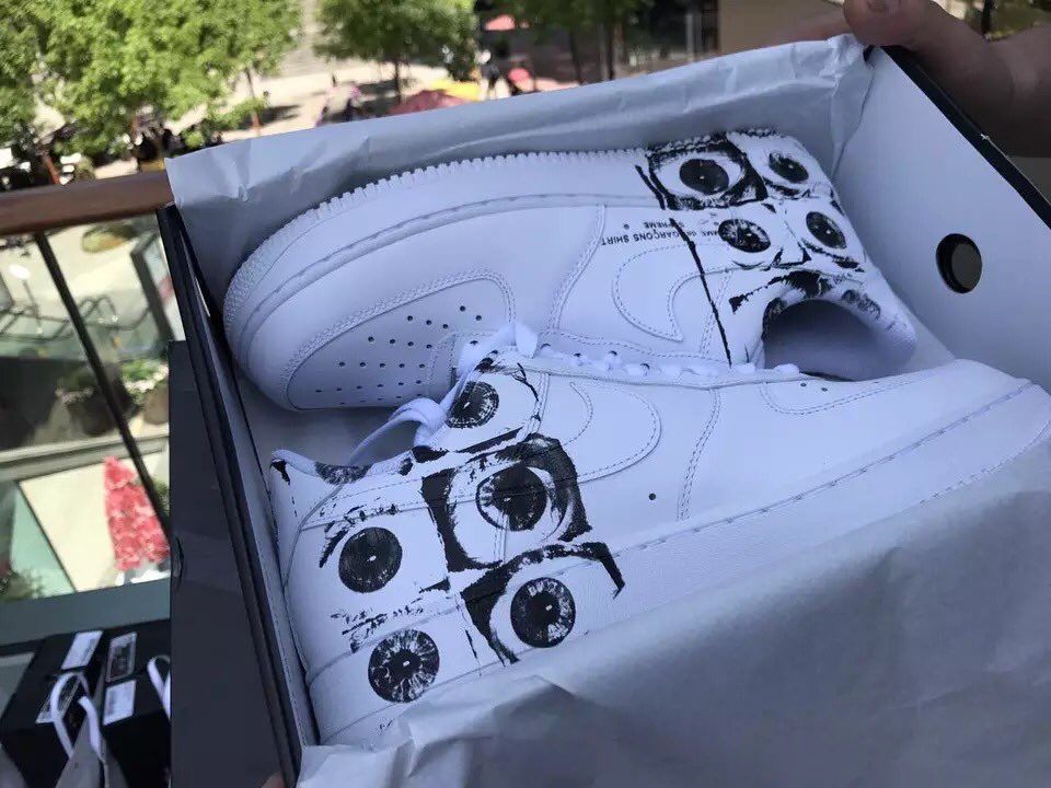 【スニダンで購入可】SUPREME ×COMME DES GARCON AIR FORCE 1 "WHITE" 5枚目