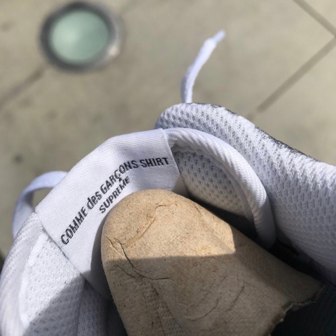 【スニダンで購入可】SUPREME ×COMME DES GARCON AIR FORCE 1 "WHITE" 7枚目